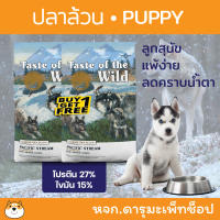 อาหารลูกสุนัข Taste Of The Wild puppy สำหรับลูกสุนัข รสแซลมอล 680กรัม 1แถม1