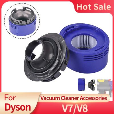 อุปกรณ์ทำความสะอาดสุญญากาศไร้สายแบบมือถือ V8สำหรับ Dyson V7อะไหล่อุปกรณ์ทดแทนมอเตอร์ที่กรองหลัง