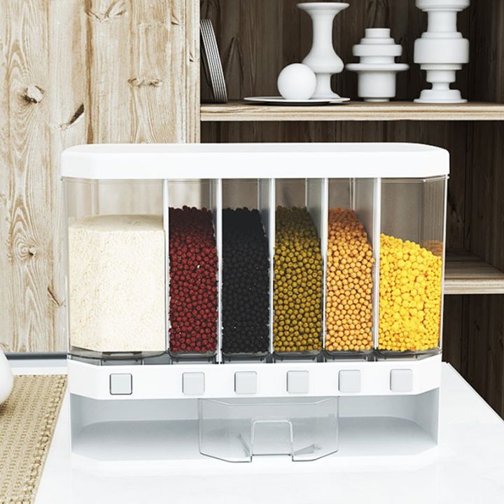 cw-storage-dispenser-wall-mounted-rice-barrels-sealed-dry-food-press-cereal