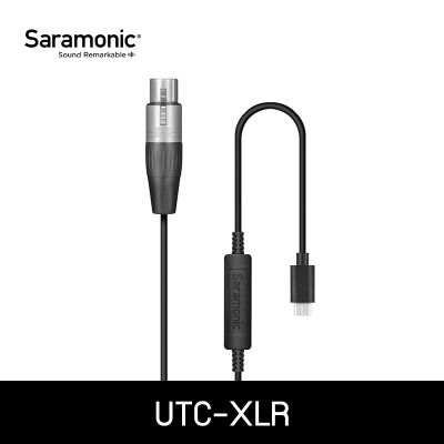 Saramonic สายแปลงไฟ UTC-XLR แปลง XLR ตัวเมีย เป็น USB Type-C