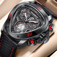 LIGE Top nd Big Dial Chronograph Quartz Watch Men Sports Watches Military Male Wrist Watch Clock relogio masculino Nylon