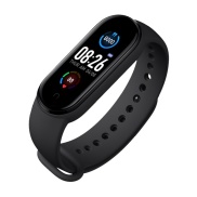 BEST M5 Color Screen Smart Watch Heart Rate Measurement Bracelet Sports