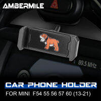 AMBERMILE สำหรับ MINI Cooper F54 F55 F56 F57 F60รถผู้ถือศัพท์ Dashboard Slot Mount Auto ภายในนำทางสำหรับอุปกรณ์เสริม