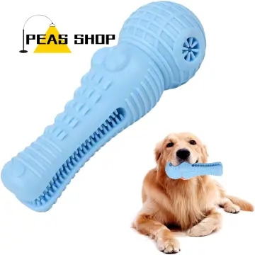 Large Dog Toys for Aggressive Chewers,Dog Toys for Large Dogs,Rubber Tough  Dog Bone Chew Toys,Toothbrush Dog Toys for Aggressive Chewers Large