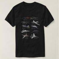 JHPKJMilitarys Fastest Jet Fighters Aircraft Plane Of T-Shirt Short Sleeve Casual  Cotton  O-Neck  summer Men TShirt 4XL 5XL 6XL