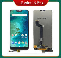 5.84 "จอ Lcd แบบดั้งเดิมสำหรับ Xiaomi Mi A2 Lite สัมผัสหน้าจอ LCD M1805D1SG จอสำรองสำหรับ Xiaomi Redmi 6 Pro Mi A2 Lite LCD