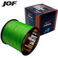 JOF 18-78LB 8Strands PE Braided Wire Peche Sea Spinning Multifilamento Cord  300M 500M Fishing Line Multicolour Fishing Lines