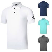 Golf Gear Golf breathable quick-drying clothing outdoor sports jersey casual short-sleeved T-shirt golf clothing mens clothing tops