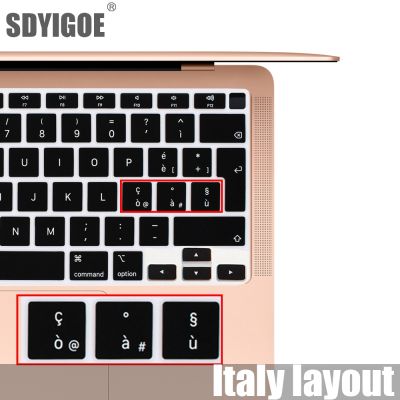 Italian skin Laptop keyboard film Silicone keyboard cover 13Air 2337/A1932/A1466 For Macbook Pro13/15 A1502/A2159/A1708/A1989