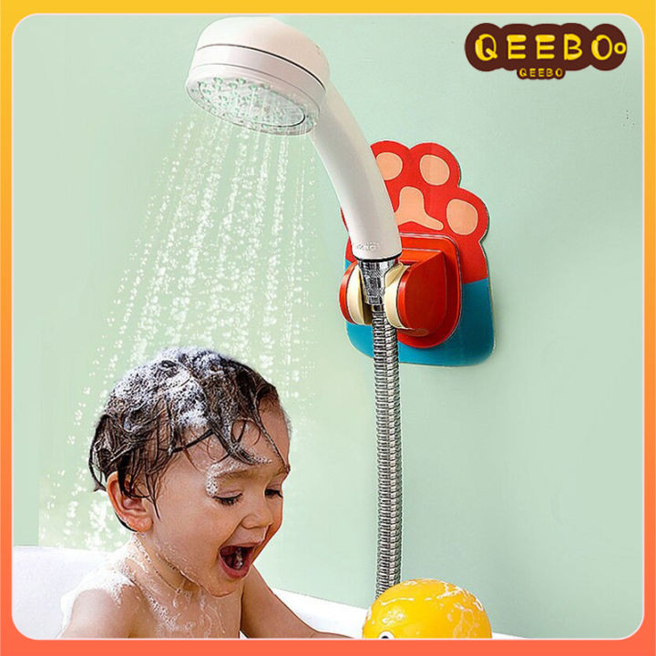 Strong Adhesive And Waterproof Shower Head Holder, Adjustable Handheld Shower  Holder Wall Mount Shower Bracket 