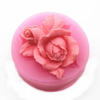 3D Rose ดอกไม้ Bloom ซิลิโคน Fondant สบู่แม่พิมพ์เค้ก Cupcake Jelly Candy ช็อกโกแลตตกแต่งเบเกอรี่เครื่องมือ Moulds