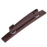 1Pc 6 String Archtop กีตาร์แจ๊สปรับลอย Rosewood Bridge Parts JS-02