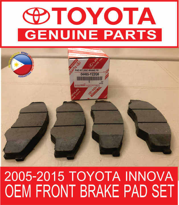 0515 Toyota Innova Front Brake Pads Set Lazada PH