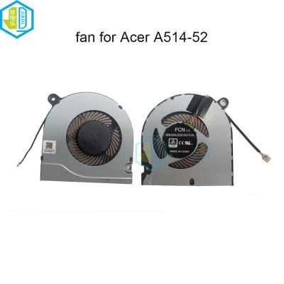 DXDFF หม้อน้ำพีซีโน๊ตบุ๊คสำหรับ Acer Aspire 5 A514 A514-52 A514-52G A514-52K A514-52KG DFS541105FC0T พัดลมระบายความร้อนแล็ปท็อปพัดลม5V