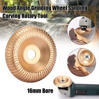 100mm Wood Angle Grinding Wheel Sanding Carving Rotary Tool Abrasive Disc for Angle Grinder 16mm Bore