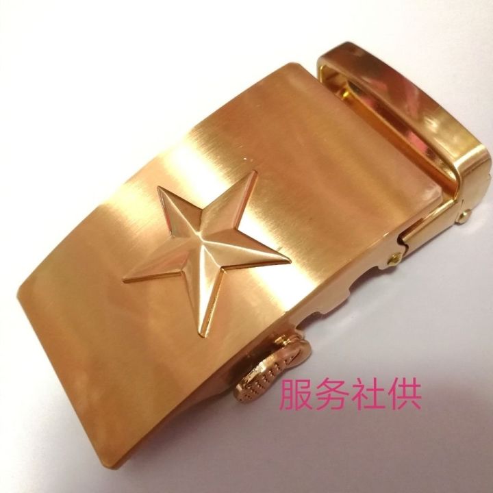 the-five-star-belt-leather-take-the-lead-male-agio-belts-agio-automatic-copper-gold-belt-buckle-male-fashion-belt-card-joker