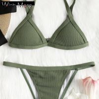 WISHMORE Womens Bikini Set y 2 Piece Top + Set