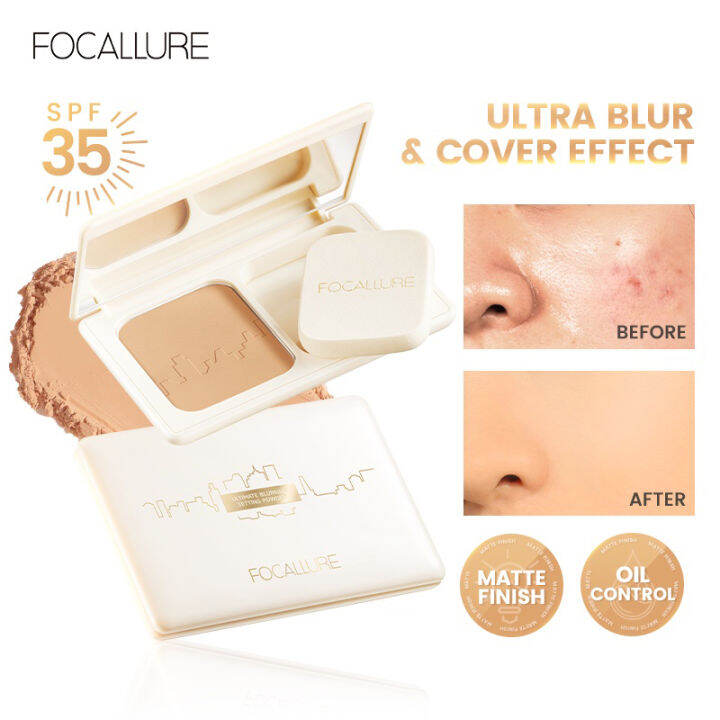 FOCALLURE FA338 Ultimate Blurring Setting Powder SPF35 SoftFocus