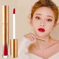 Lameila Velvel lip Glaze Gold Edition ลิปกลอสเนื้อกำมะหยี่ ติดทนนาน ปิดปากตกร่องได้เนี๊ยบ เรียบเนียน มีให้เลือก 5 สีค้าบ