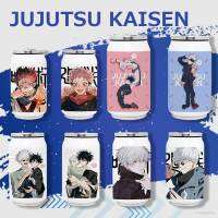 THERMOS Jujutsu Kaisen ขวดน้ําสแตนเลสแบบสองชั้นขนาด 350 มล .