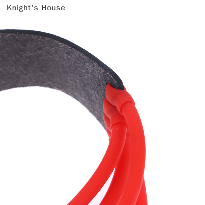 knights-house-เครื่องหนังสติ๊กสแตนเลสชิ้นส่วนหนังสติ๊กก้านยาวเข็มขัดยางทริกเกอร์อุปกรณ์ล่าสัตว์