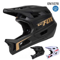 BAT FOX NewProfessional Road Mountain Bike Helmet Ultralight DH MTB All-Terrain จักรยานกีฬา Ventilated ขี่หมวกกันน็อก