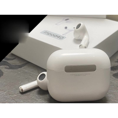 TWS หูฟัง lnpod 40 ของแท้ 100% TWS รุ่น ใหม่ พร้อมกล่องชาร์จ หูฟังบลูทูธไร้สาย Bluetooth V5.0 หูฟังไร้สาย ใช้ได้ทุกรุ่น