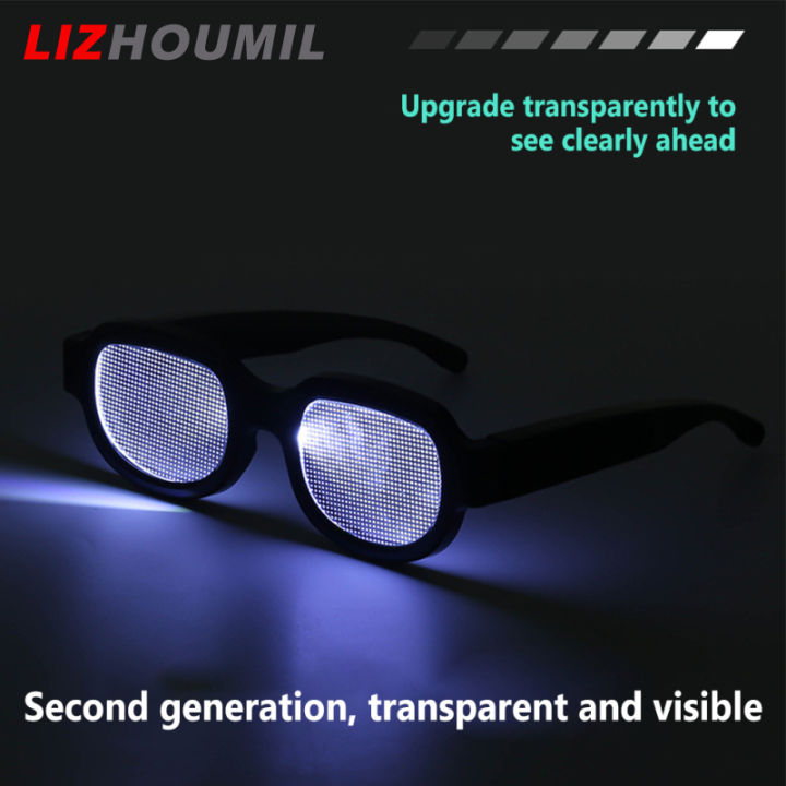 lizhoumil-แว่นตา-led-เรืองแสงโคนันเซ็นเซอร์สัมผัสที่ใส่แก้วมีแสงสำหรับงานเทศกาล-ktv-บาร์งานปาร์ตี้