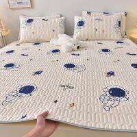 latex mat -piece set hoehold cartoon ice silk mat soft mat latex bed sheet ildren ice coog mat whole