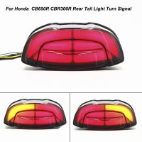 For Honda CB650R CBR300R LED Taillight Tail Rear Turn Signal Lamp Stop Brake Light Integrated CB 650R Motorcycle Accessories