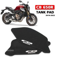 แผ่นรองถัง650R CB สติกเกอร์ถังแผ่นถังเชื้อเพลิงรถมอเตอร์ไซค์ฮอนด้า CB650R 2022แผ่นรองเข่าสติกเกอร์รูปลอกกันลื่น