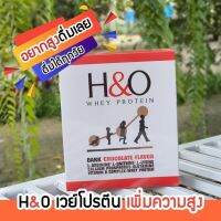 H&amp;O รสช็อกโกแลต ดื่มง่าย อร่อย ลูกตัวเล็ก น้ำหนักน้อย ต่ำกว่าเกณฑ์ ต้องให้ "เวย์โปรตีน" ช่วยดูแล! เพราะอัดแน่นด้วยส่วนผสมคุณภาพ
