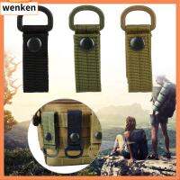 WENKEN ทนทานอุปกรณ์กีฬากลางแจ้งไนล่อนสายรัดคลิปอุปกรณ์ Carabiners แขวนหัวเข็มขัดสายเข็มขัดคลิปพวงกุญแจ