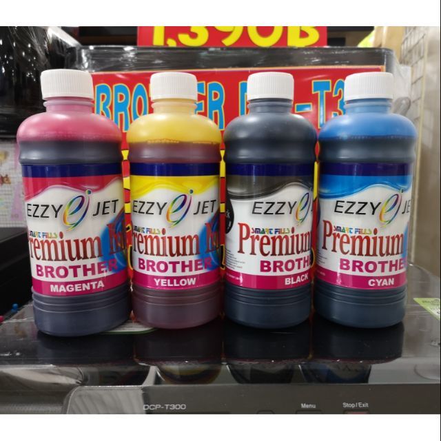 ezzy-jet-brother-inkjet-premium-ink-หมึกเติมอิงค์เจ็ท-brother-ขนาด-500-ml-ชุด-4-สี-blck-cyan-magenta-yellow