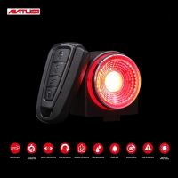 ▼✺✔ ANTUSI Road Bike Anti-theft Alarm Lock Automatic Brake Cycling Taillight Remote Control Bicycle Rear Light MTB Wireless Bell