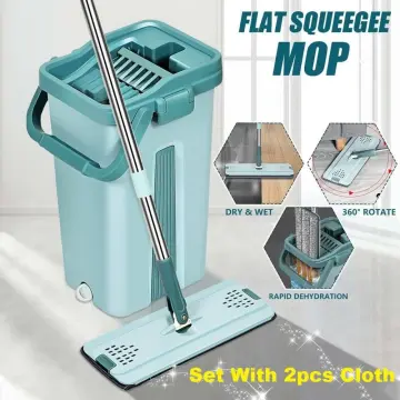 Kitchen Floor Cleaning Gadgets House Cleaning Mop Dry and Wet 360 Rotary  Microfiber Flat Mop - China Mop and Flat Mop price