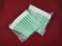 100PCS Printhead Cleaning Swab Sponge Stick 5 inch for Epson Roland Mimaki Mutoh Inkjet Printer Solvent Resisant