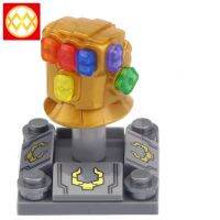 【In-Stock】 The Pie Mart XH1361Building เดียวบล็อกเวนเจอร์ส4อินฟินิตี้ถุงมือกับ36พลังงานหิน Thanos S Vision อิฐสำหรับเด็กของขวัญของเล่น