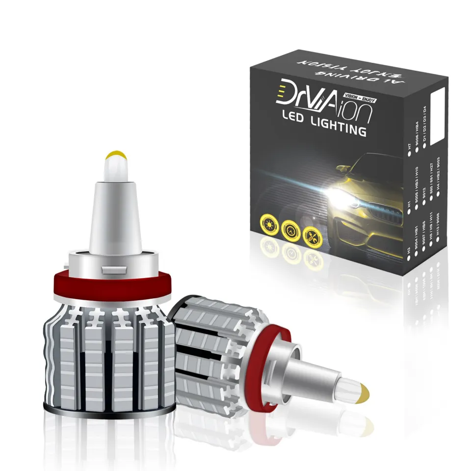 Quartz H7 LED Bulbs Kit 360° CANBUS