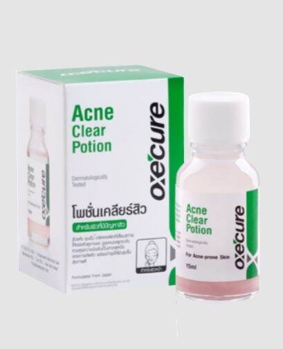 oxecure-acne-clear-potion-15ml-โพชั่นแต้มสิว