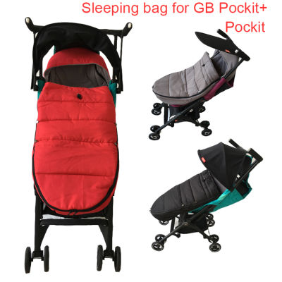 อุ่นเบาะนั่งสำหรับ GB Pockit รถเข็นเด็กถุงนอนสำหรับ Goodbaby Pockit รถเข็นเด็กอุปกรณ์เสริมรถเข็นเด็ก Windproof Sleepsacks