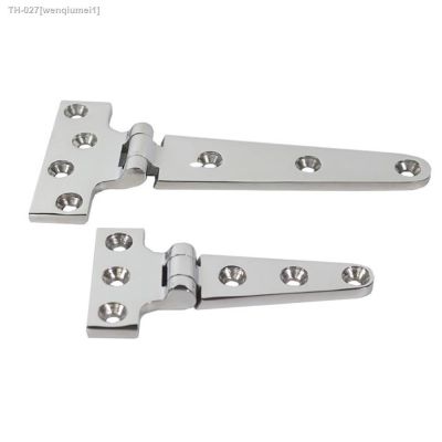 ✕✕ﺴ Stainless Steel Universal Window Home T Shape Boat Marine Practical Replacement Parts Hardware Door Hinge Flush Mount Cabinet