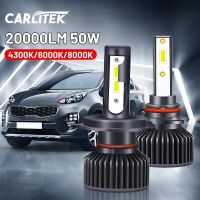 50W H7 LED Car Headlight Bulbs high Low 360 Beam 9012 HIR2 9007 HB5 H13 9008 Fog LightsIce Lamp Auto 6000K Turbo 20000LM Power Bulbs  LEDs  HIDs