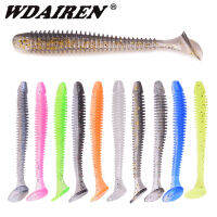 WDAIREN หนอนเหยื่อตกปลา 5 ซม.7 ซม.9 ซม.สีซิลิโคน T TAIL เหยื่ออ่อนเหยื่อประดิษฐ์ BASS JIG Wobblers Swimbait Tackle-Luqiande