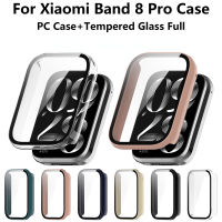 เคสป้องกันสำหรับ Xiaomi Mi Band 8 Pro กระจกนิรภัยกันรอยหน้าจอสำหรับ Mi Band 8pro