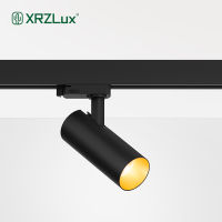 XRZLux LED ติดตามแสงซังจุดโคมไฟรถไฟอลูมิเนียมสปอตไล10วัตต์ในร่มติดตามแสง LED จุดโคมไฟติดผนังสำหรับร้านขายเสื้อผ้า