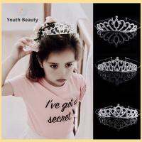 YOUTH BEAUTY เครื่องประดับผม รอยัล สำหรับผู้หญิง เครื่องประดับผมเจ้าสาว มงกุฎเจ้าหญิงราชินี พลอยเทียม คริสตัล tiaras แต่งงาน