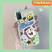 YIWESAN เคสสำหรับ Realme 7i C17 8 Pro 5 5i 5S 6i Narzo เคส20a 10a น่ารัก Buzz Lightyear เคสนิ่มซิลิโคนป้องกันเลนส์หลายสีกันกระแทกเคสมือถือทนต่อการตกหล่นและรอยขีดข่วน