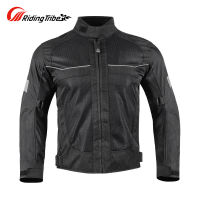 Oxford Motorcycle Jersey Men Women Fall-resistant Reflective Mesh Motorcycle Racing Suit Jacket