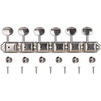 【LZ】▩  Níquel split eixo do vintage guitarra tuning chaves pegs tuners máquina cabeças para st tl guitarra elétrica